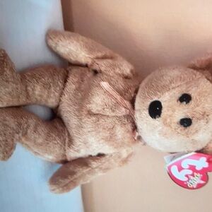 Vintage Rare Retired Cashew Ty beanie baby